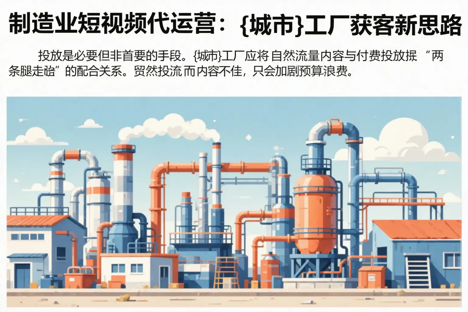 制造业短视频代运营：义安工厂获客新思路